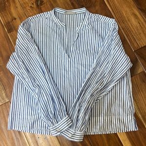 Everlane Stripe Boxy Top